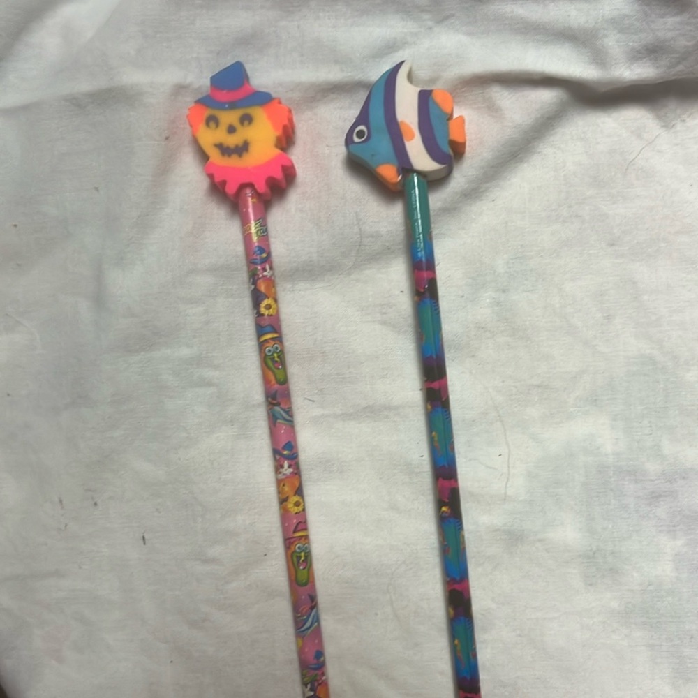 Lisa Frank pencils